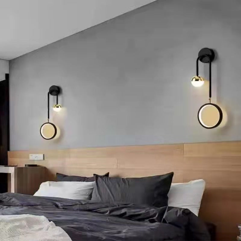 Simple Living Room Background Wall Lighting Hotel Aisle Light