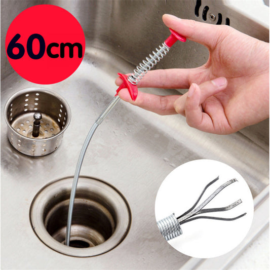 Flexible Grabber Claw Drain Clog Remover Tool