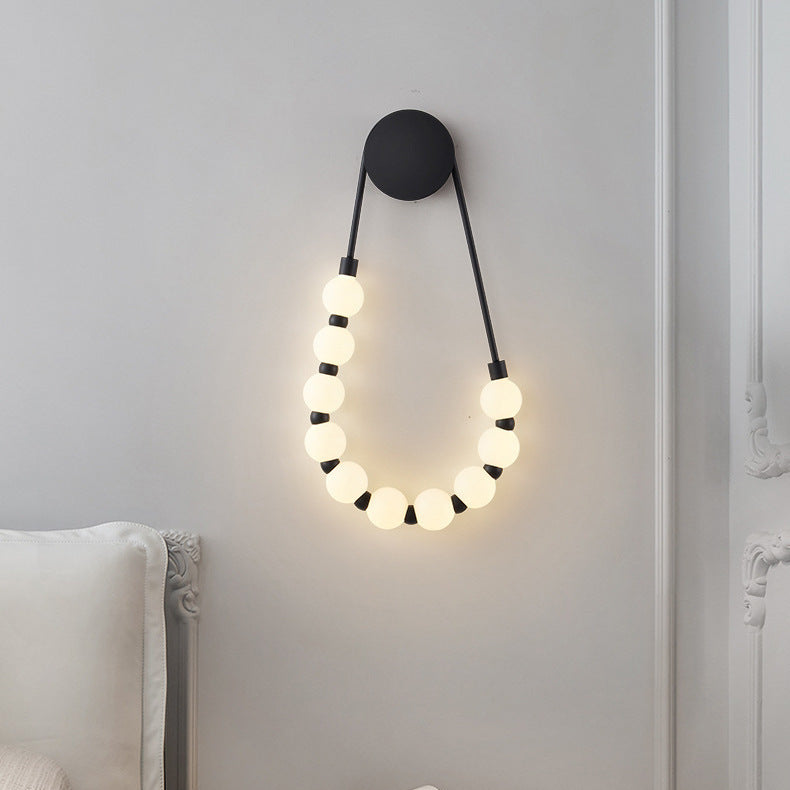 Simple Bedroom Creative Warm High-grade Light Luxury Wall Lamp