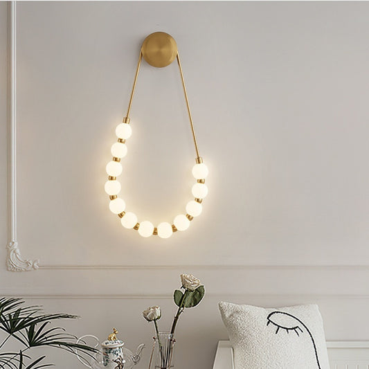 Simple Bedroom Creative Warm High-grade Light Luxury Wall Lamp