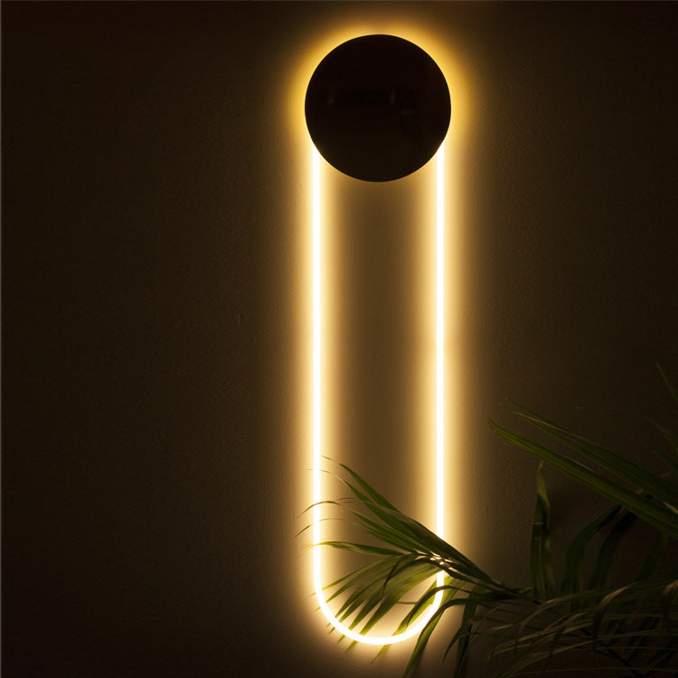 Simple And Light Luxury Living Room Dining Room Wall Lamp